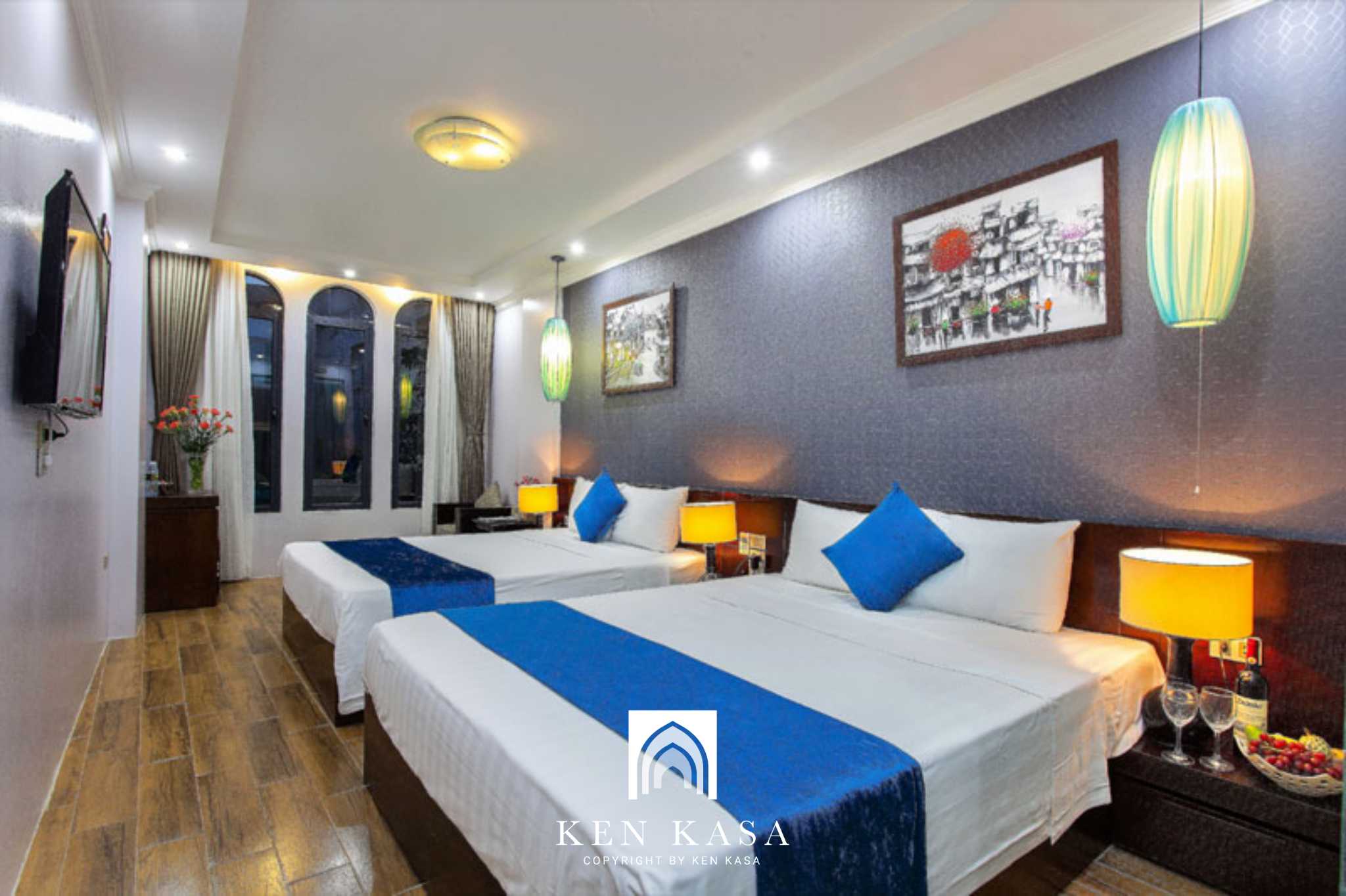 Phòng family suite tại Hanoi Bella Rosa Suite 